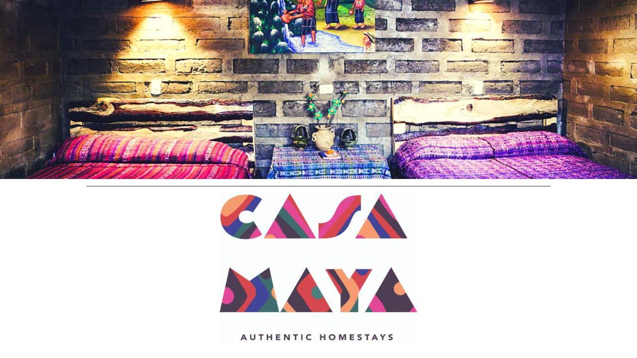 Casa Maya, Authentic Homestay San Juan La Laguna Ngoại thất bức ảnh